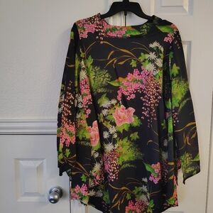 Teddy Of California VTG Women's Tunic Top